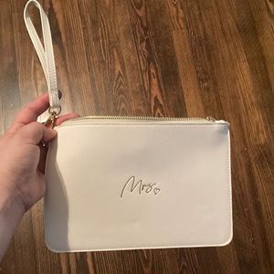 Mrs. Bridal clutch